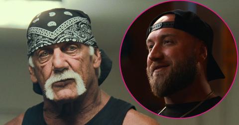 Composite photo of Hulk Hogan and Nick Hogan.