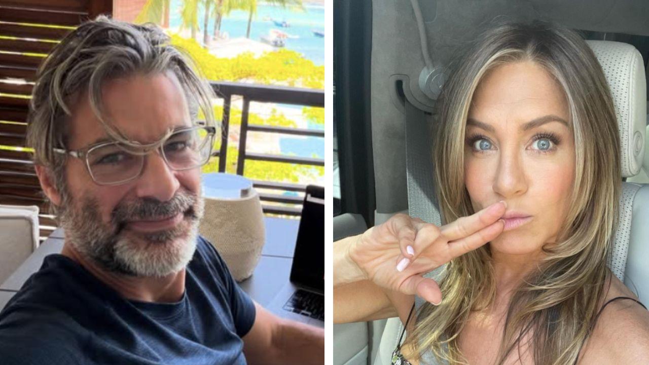 Image of Jennifer Aniston's friends are supposedly skeptical of Jim Curtis. 