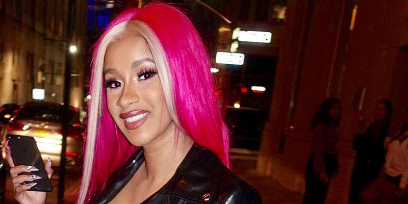 Cardi B strips naked 6 weeks after giving birth