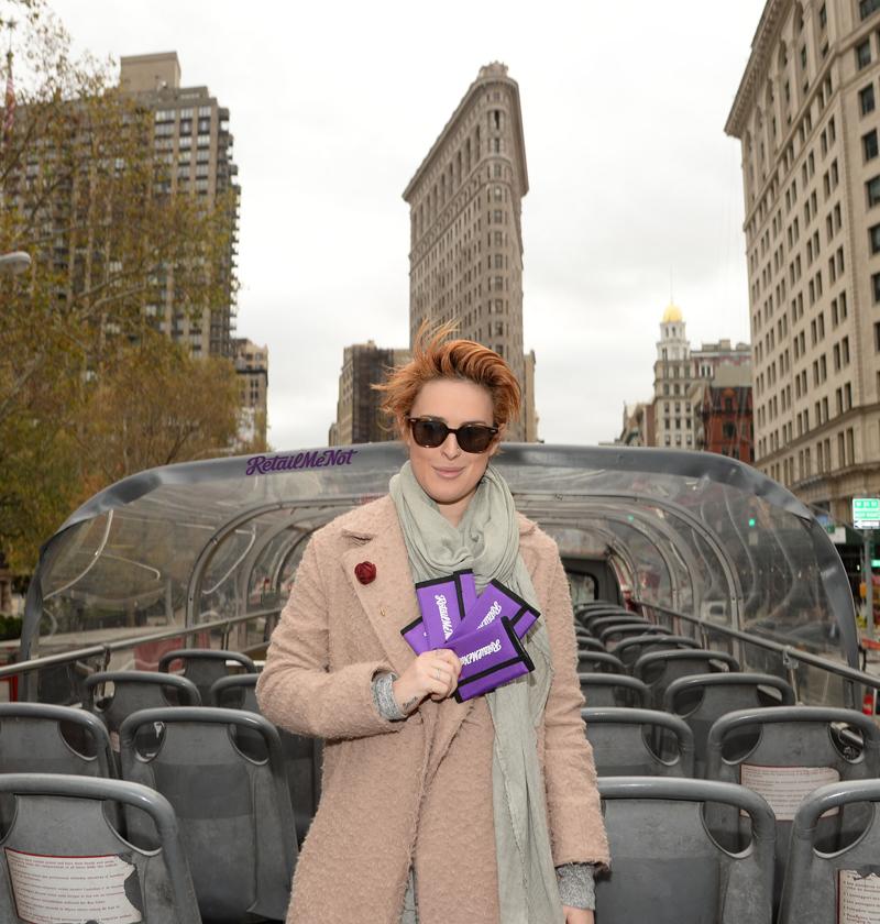 Rumer Willis getting big savings in the big apple with RetailMeNot