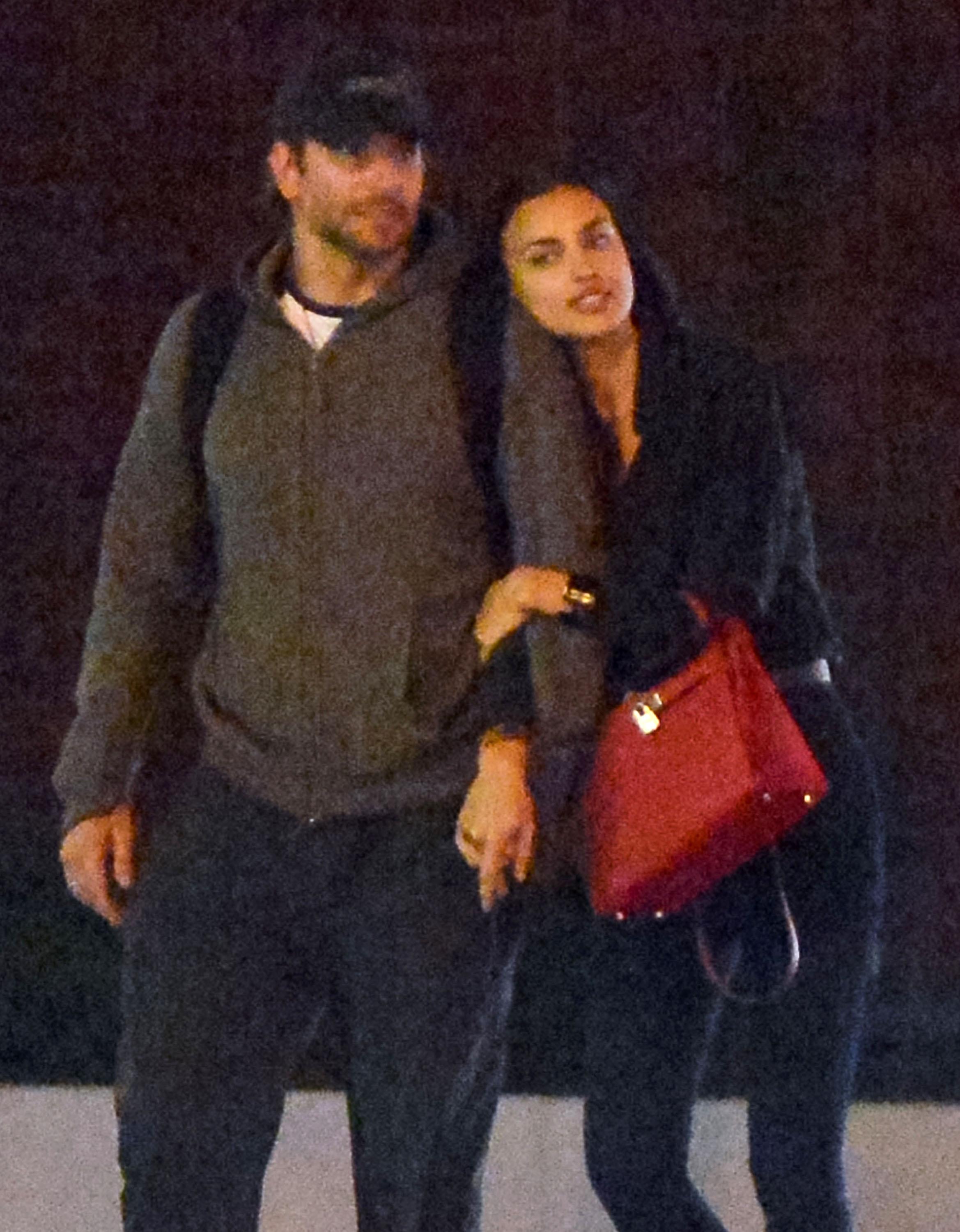 Exclusive&#8230; First Look: Bradley Cooper &amp; Irina Shayk Confirm Relationship With PDA Filled Night Out **ADD FEES**