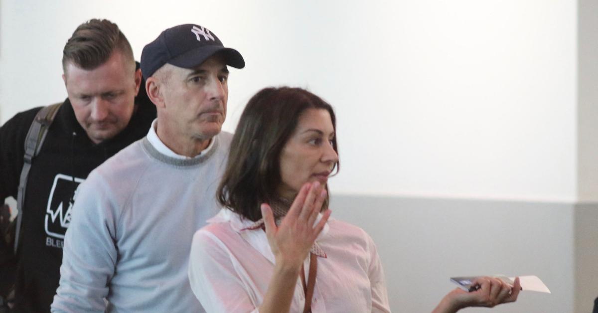Image of Matt Lauer and his girlfriend, Shamin Abas, live in the Hamptons together.