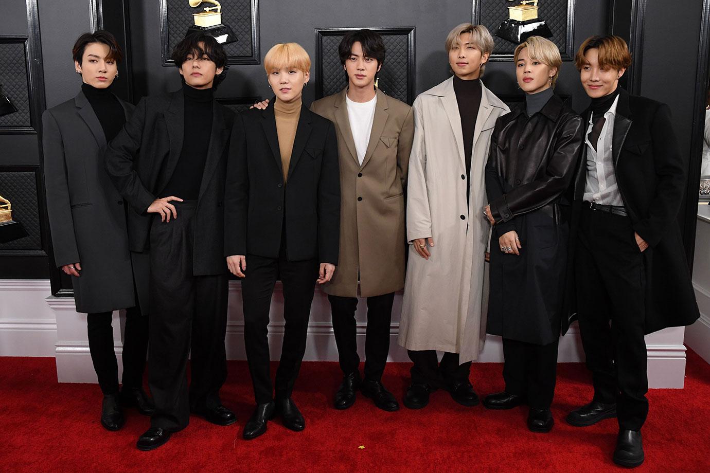 Grammy Awards 2020 Celebrity Red Carpet Arrival Photos Looks