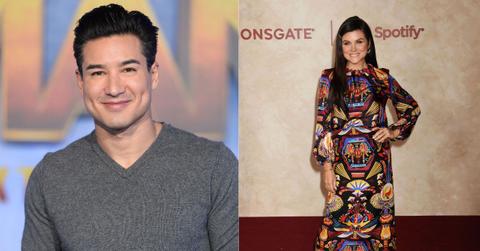 Split image of Mario Lopez and Tiffani Thiessen