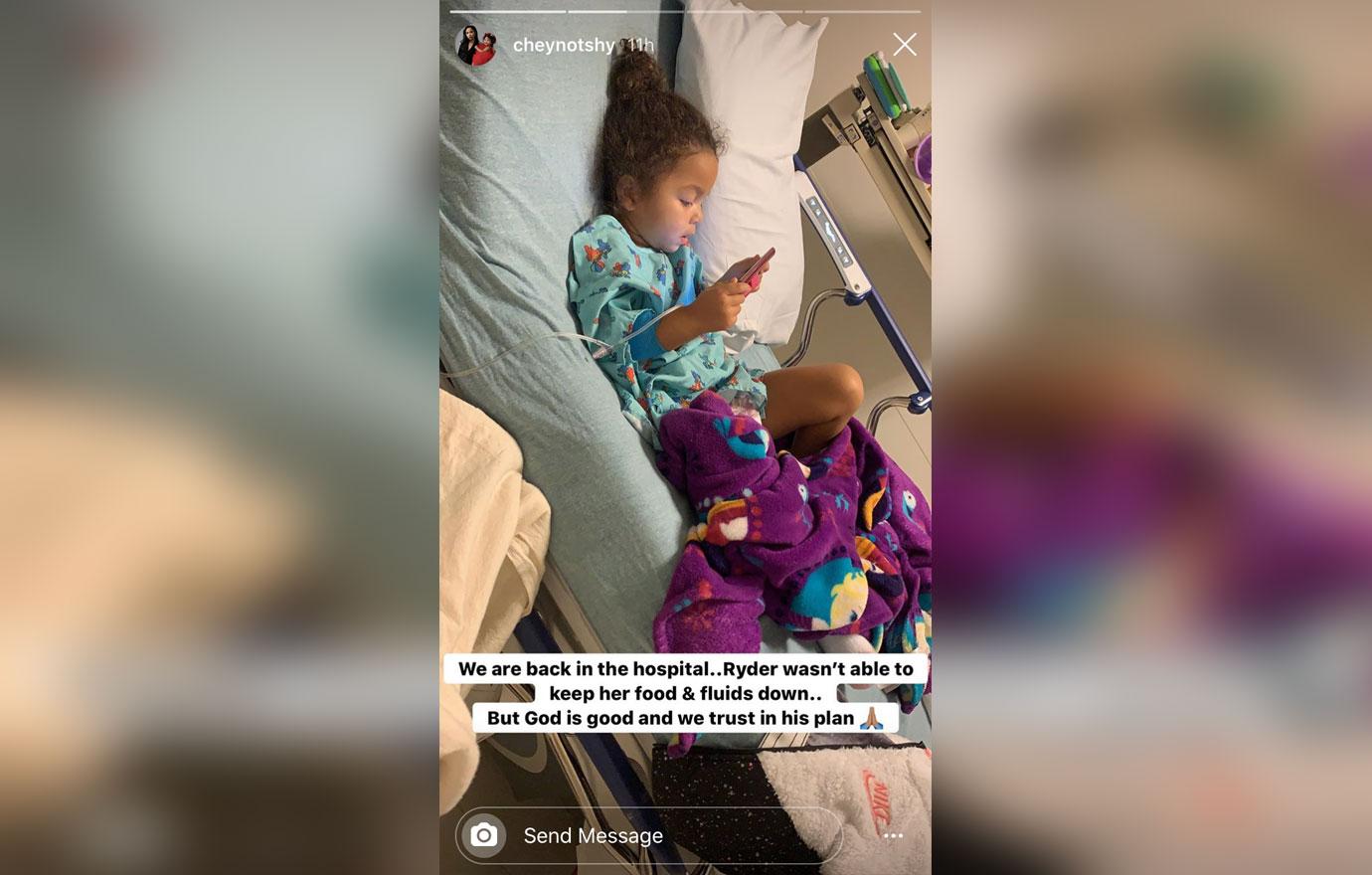 Cheyenne Floyd And Cory Wharton Daughter Ryder Is Back In The Hospital