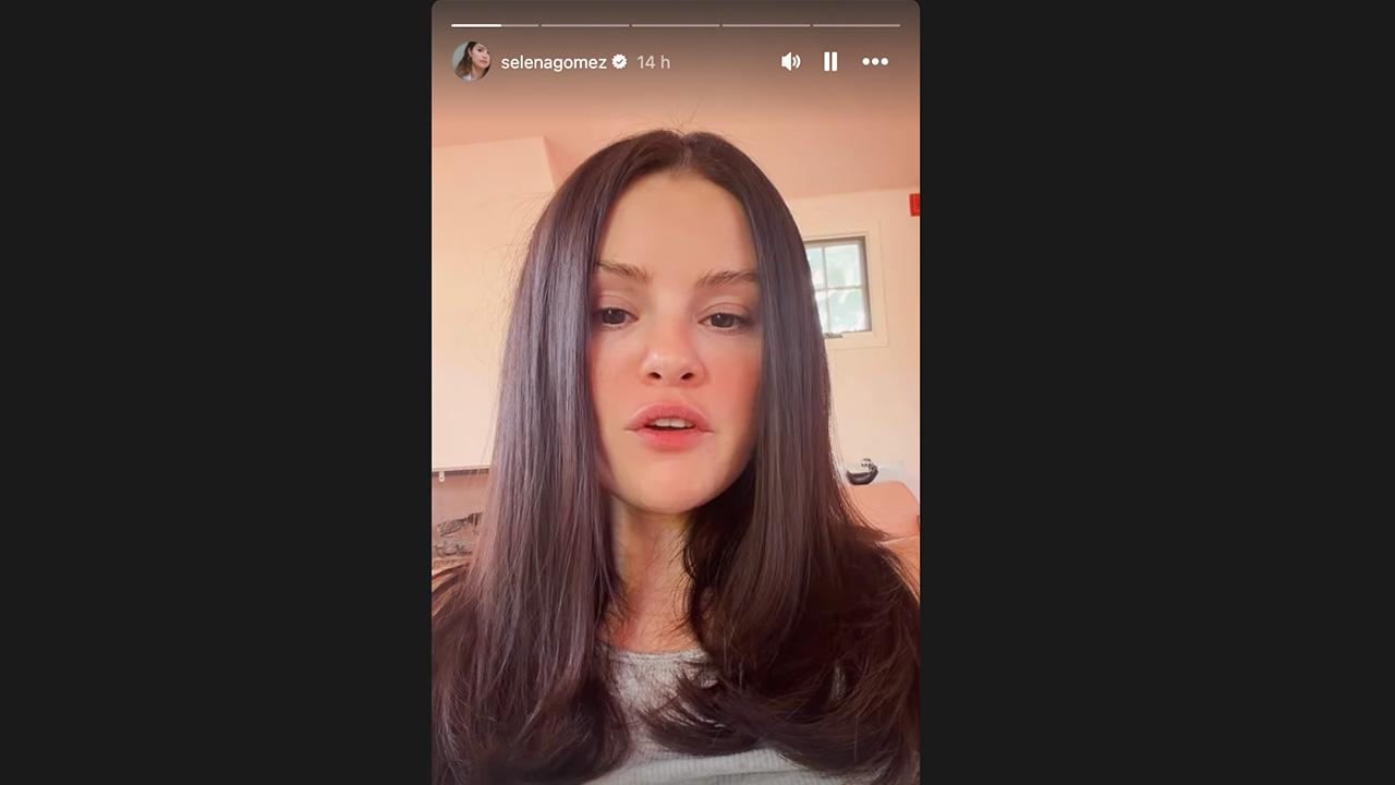 Image of Selena Gomez shared the video on her Instagram Story.