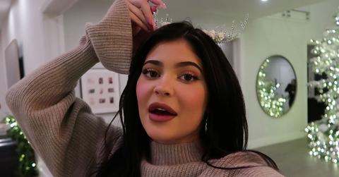 Kylie Jenner Shows Off Her Christmas Decorations