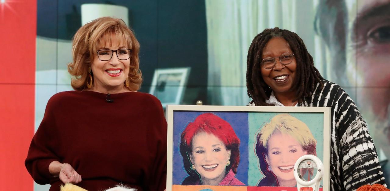 joy behar take dig whoopi goldberg pleading peace