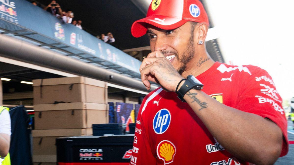 Image of Lewis Hamilton previously claimed that he feels 'amazing' to have Kim Kardashian's support.