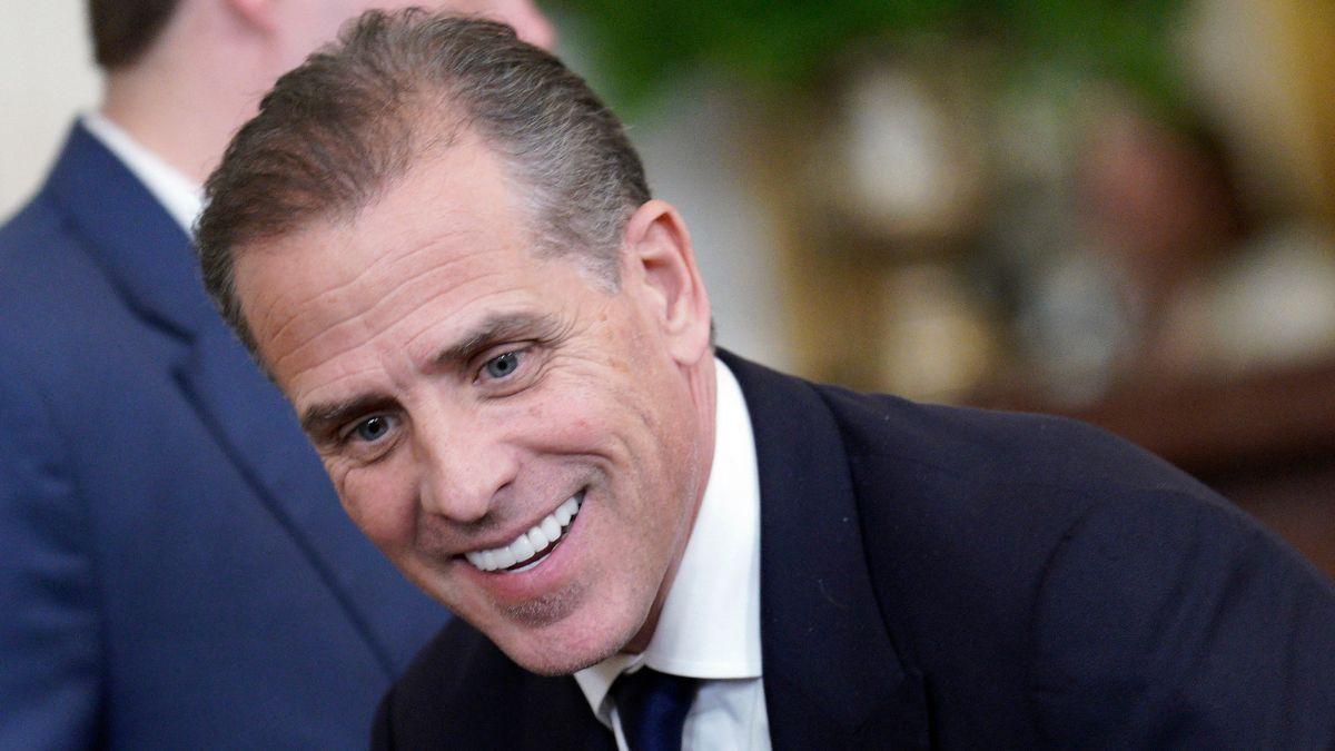 image of Hunter Biden joked he understands what it's like when a laptop becomes a political story.