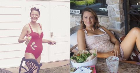 blake lively baby bump pp