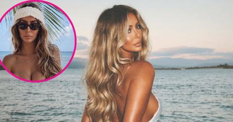 Image of Aubrey O'Day showed off her assets in the recent snap.