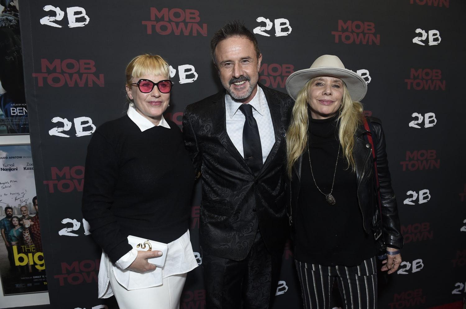 Patricia Arquette, David Arquette and Rosanna Arquette