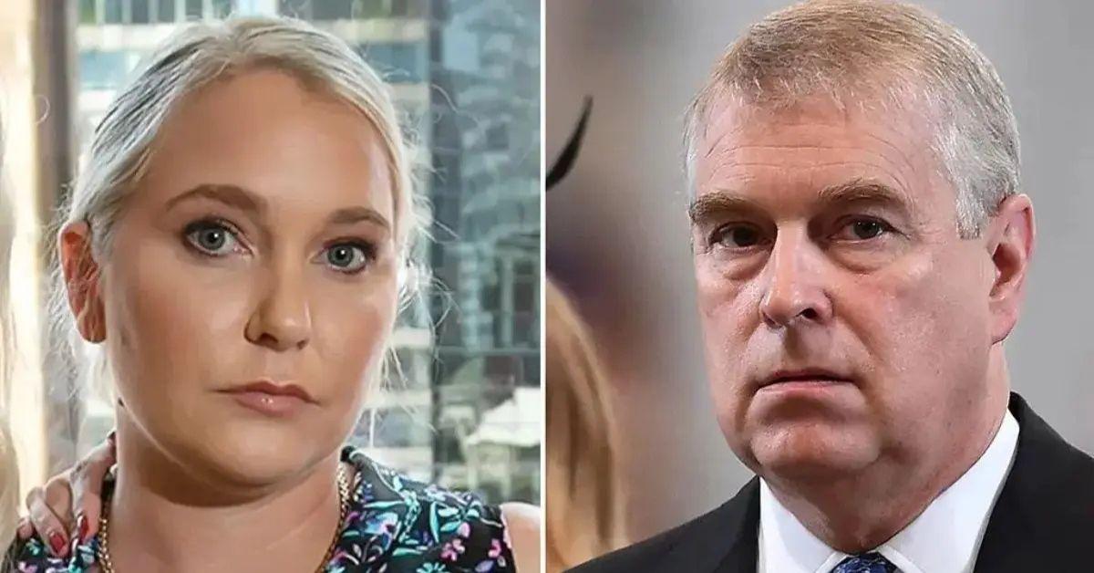 image of Virginia Giuffre said she was forced to have s-- with Andrew Mountbatten-Windsor on three occasions when she was just a minor.