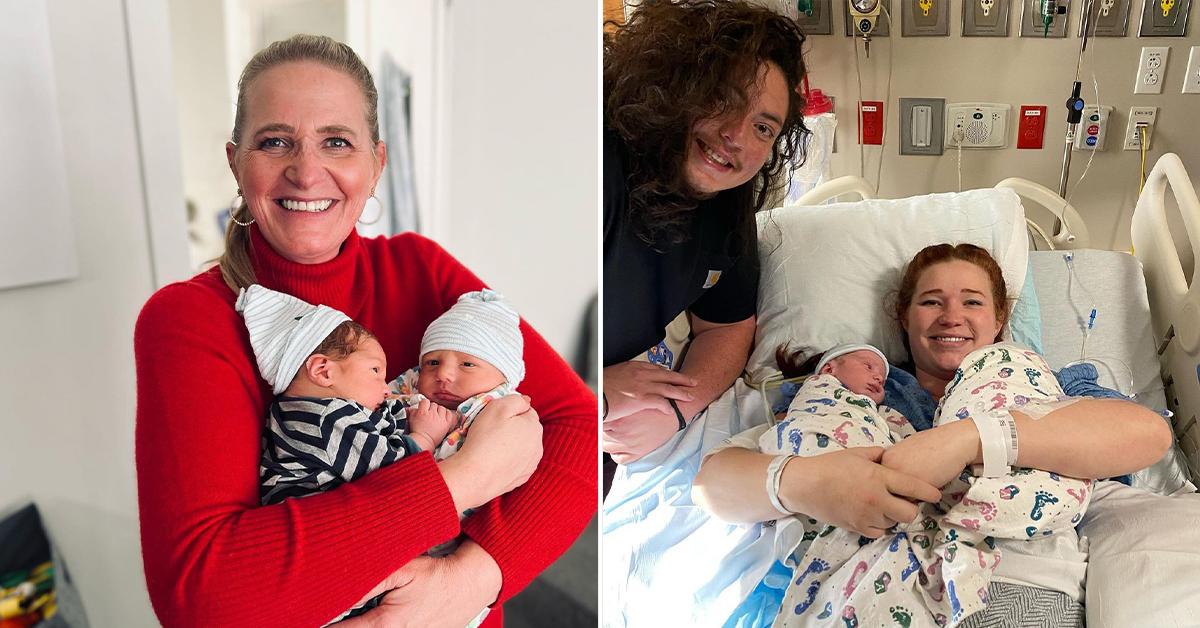 Grandmother Christine Brown Introduces Mykelti's Twin Sons