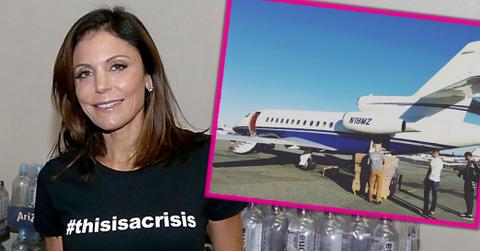 bethenny frankel puerto rico 4 planes supplies long