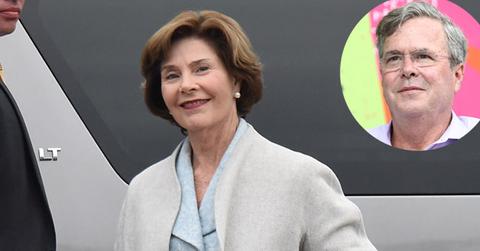 Laura bush reveals jeb not invited daughter barbara wedding pp
