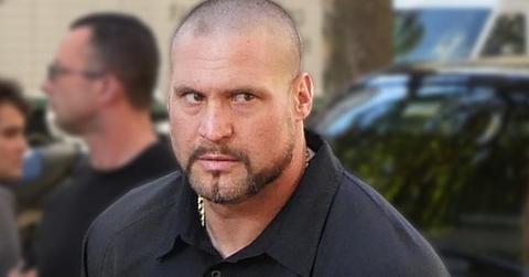 Pascal Duvier seen guarding Kim Kardashian in Paris.