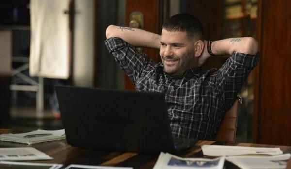 Huck played by Guillermo Diaz on Scandal