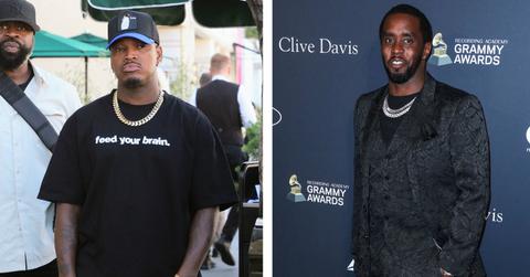 Composite photo of Ne-Yo and Sean 'Diddy' Combs.