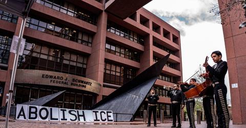 ICE protest