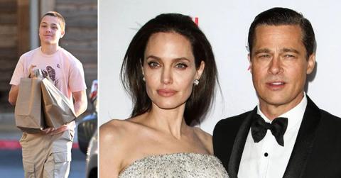 Photo of Knox, Angelina Jolie and Brad Pitt