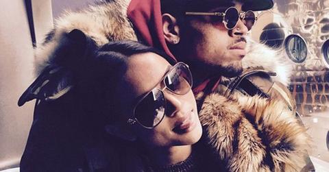 Chris brown karrueche tran cuddle 10