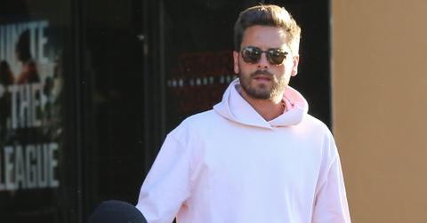 Scott Disick takes 7 year old Mason to a PG 13 film