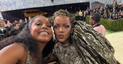 Photo of Sheinelle Jones and Rihanna