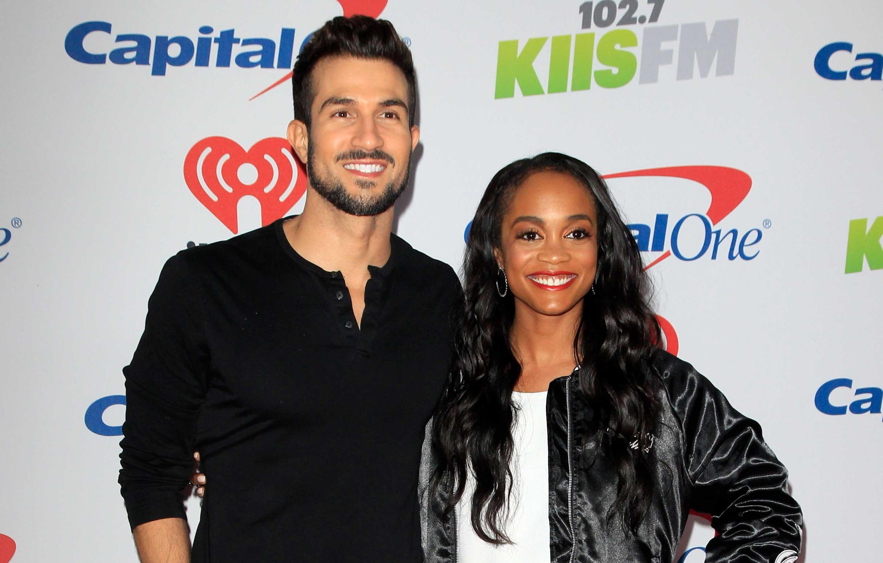 rachel lindsay praises ashton kutcher for helping her choose husband bryan abasolo