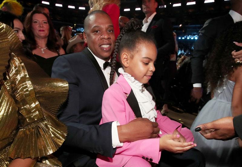 Beyonce grammys performance jay z blue ivy 2