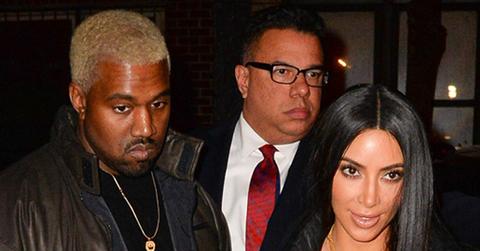 Kim Kardashian and Kaye West go out to dinner on Valentine’s Day