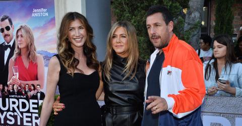 jennifer aniston mothers day gift adam sandler wife fertility struggles