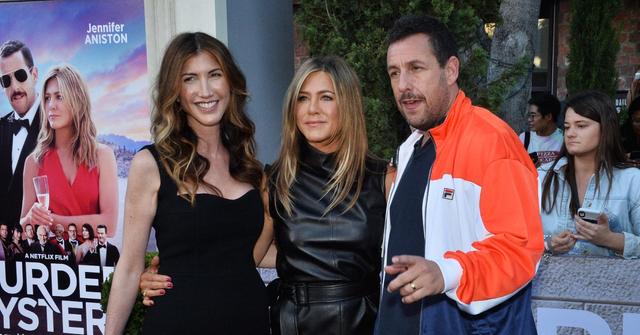 jennifer aniston mothers day gift adam sandler wife fertility struggles