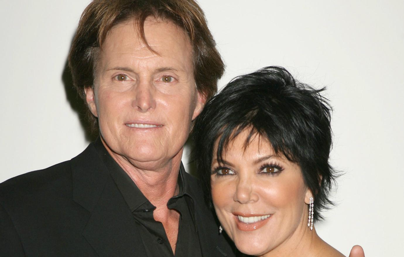 Bruce Jenner and Kris Jenner were seen in happier days.