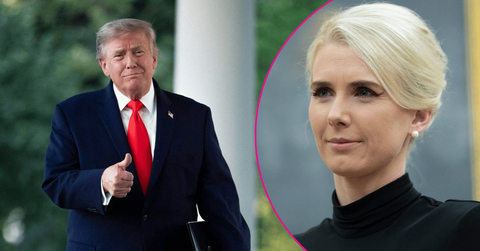 Photo of Donald Trump and Natalie Harp