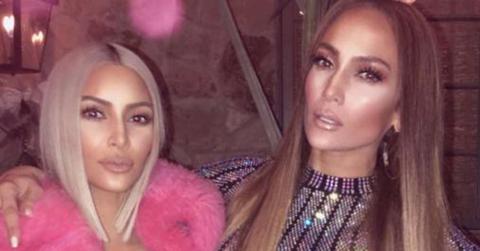 Jlo kim kardashian taco party
