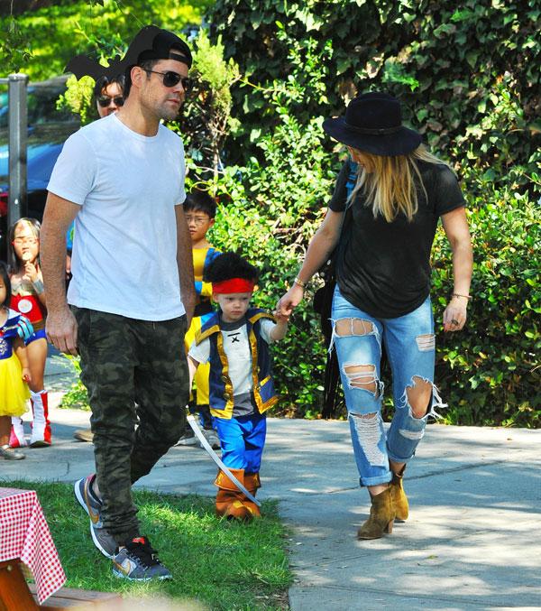 Hilary duff co parenting mike comrie going really good 06