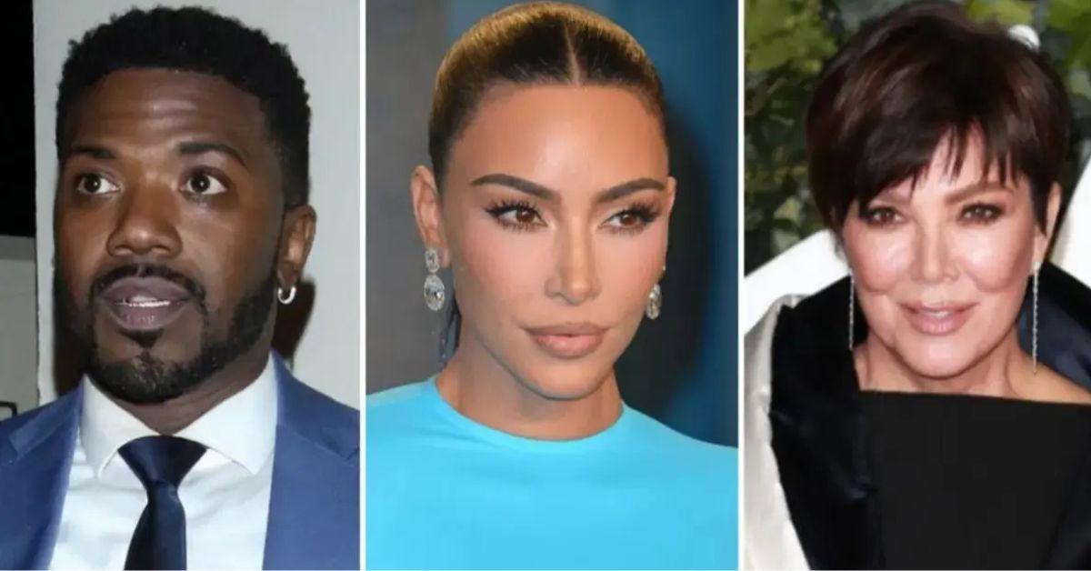 image of Kim Kardashian and Kris Jenner filed their own lawsuit against Ray J after he implied 'the feds' were 'coming' for them during a September live stream.
