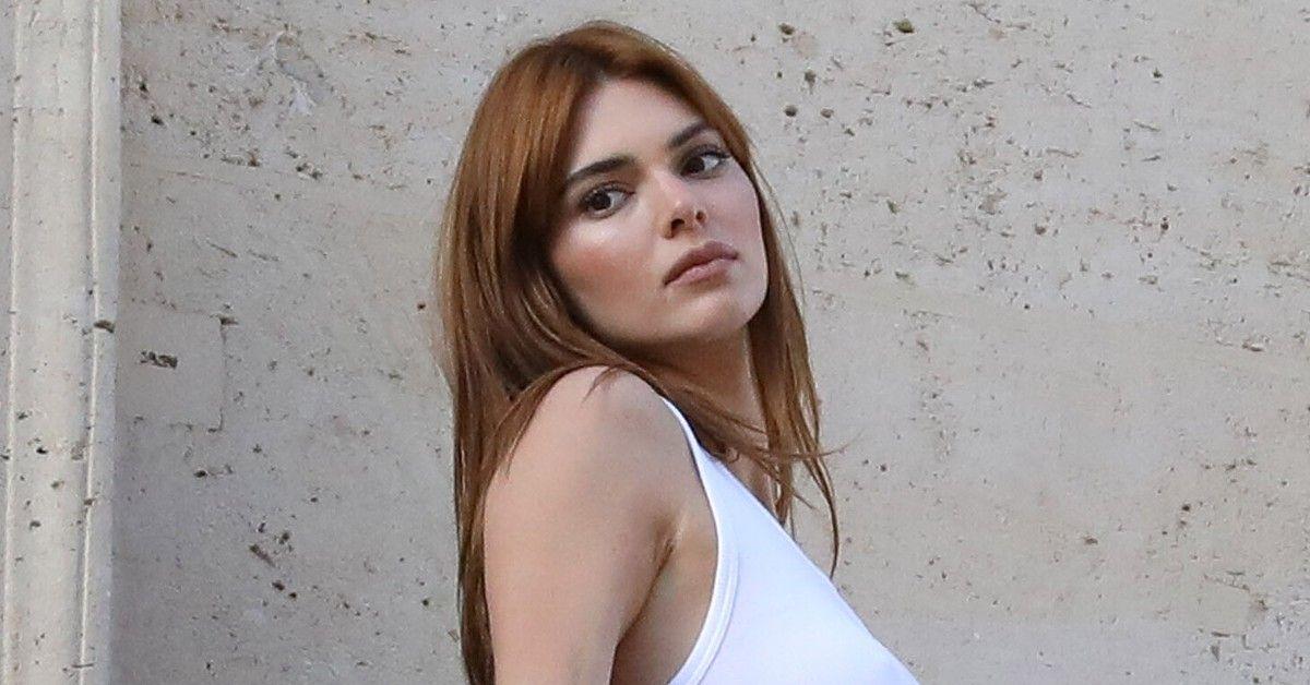 Braless Kendall Jenner steps out in plunging white shirt and almost suffers  a nipslip in sunny Los Angeles - Mirror Online