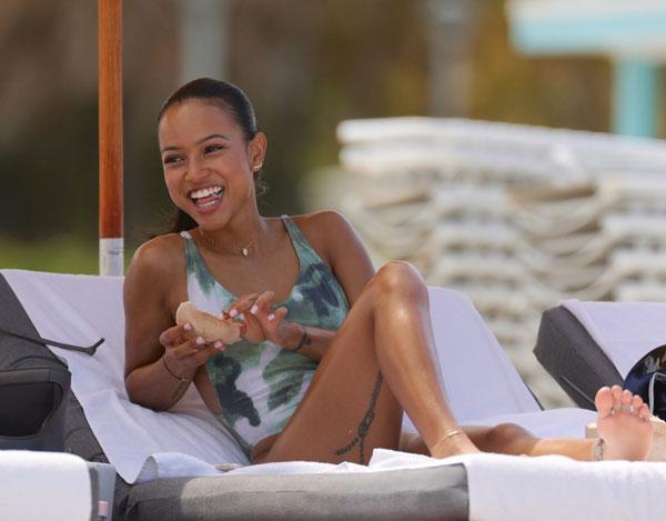 Karrueche tran bikini miami4