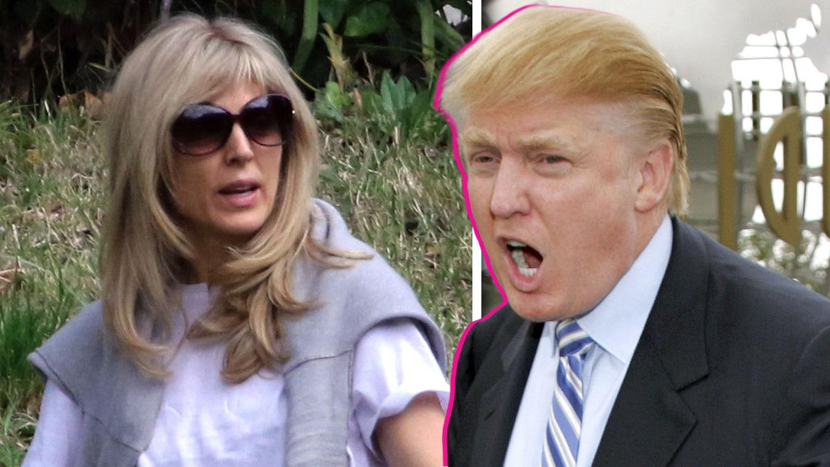 Composite photo of Donald Trump and Marla Maples