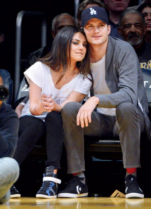 Ashton kutcher mila kunis p