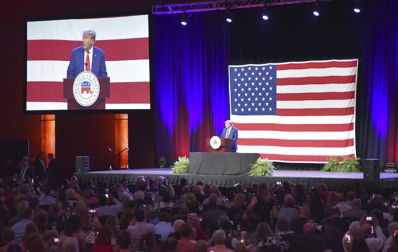 eric trump mocked donald trump rally