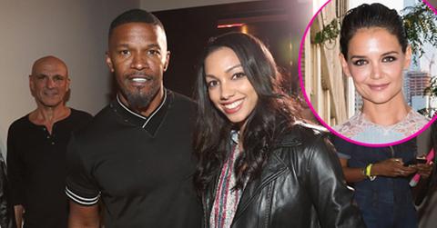 Katie holmes jamie foxx nyfw feature