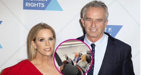 rfk jr cheryl hines fly economy