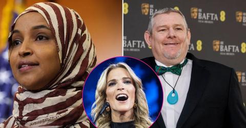 Composite photo of Ilhan Omar, John Davidson and Megyn Kelly.