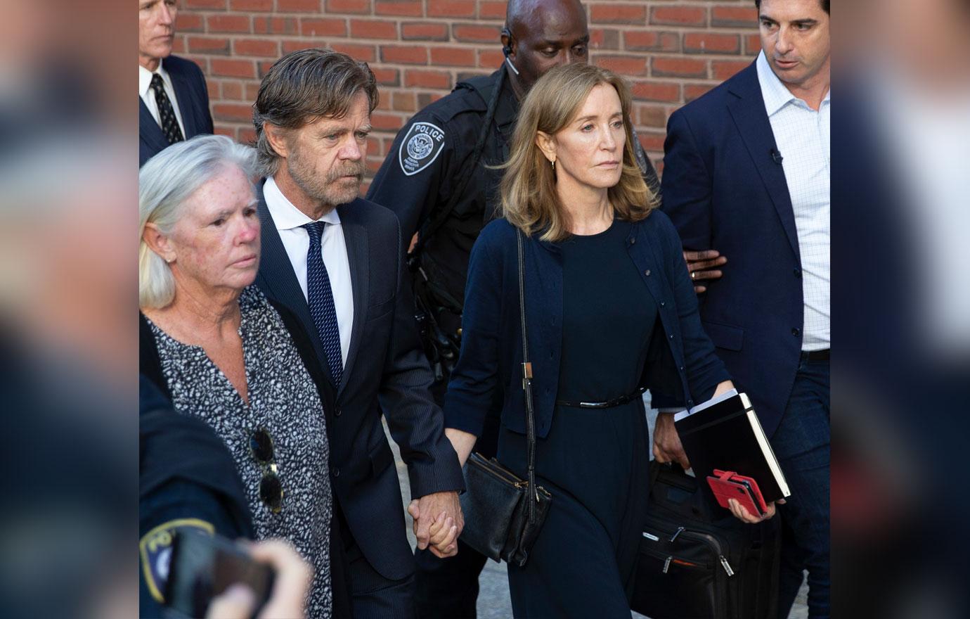 Felicity Huffman Sentenced 14 Days Prison College Admissions Bribery Case