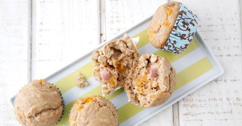 Krusteaz Ham and Cheese Beer Bread Muffins