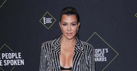 Kourtney Kardashian On Red Carpet